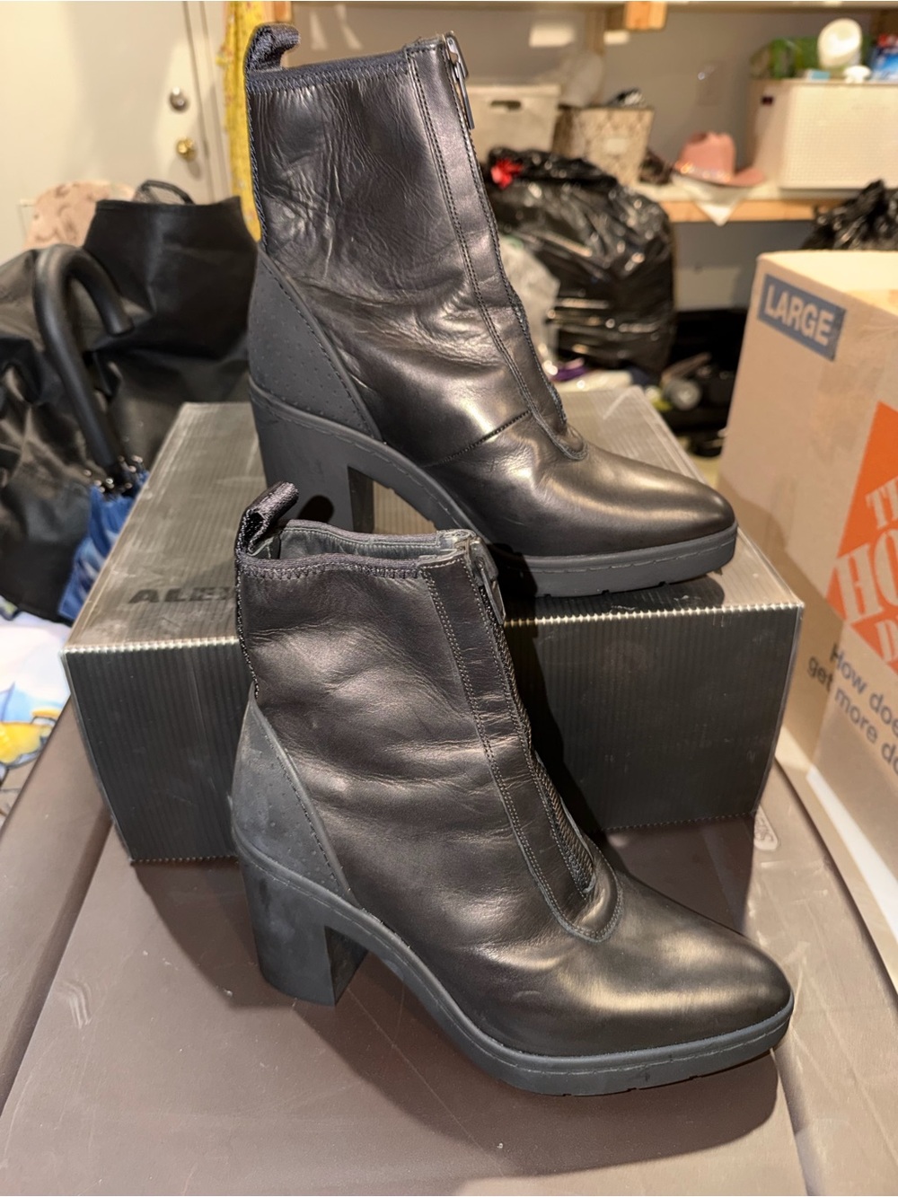 Alexander Wang x H&M black boots